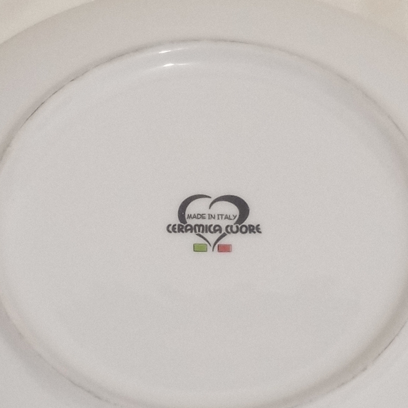 Ceramica Cuore Plate Made In Italy - Picture 3 of 5